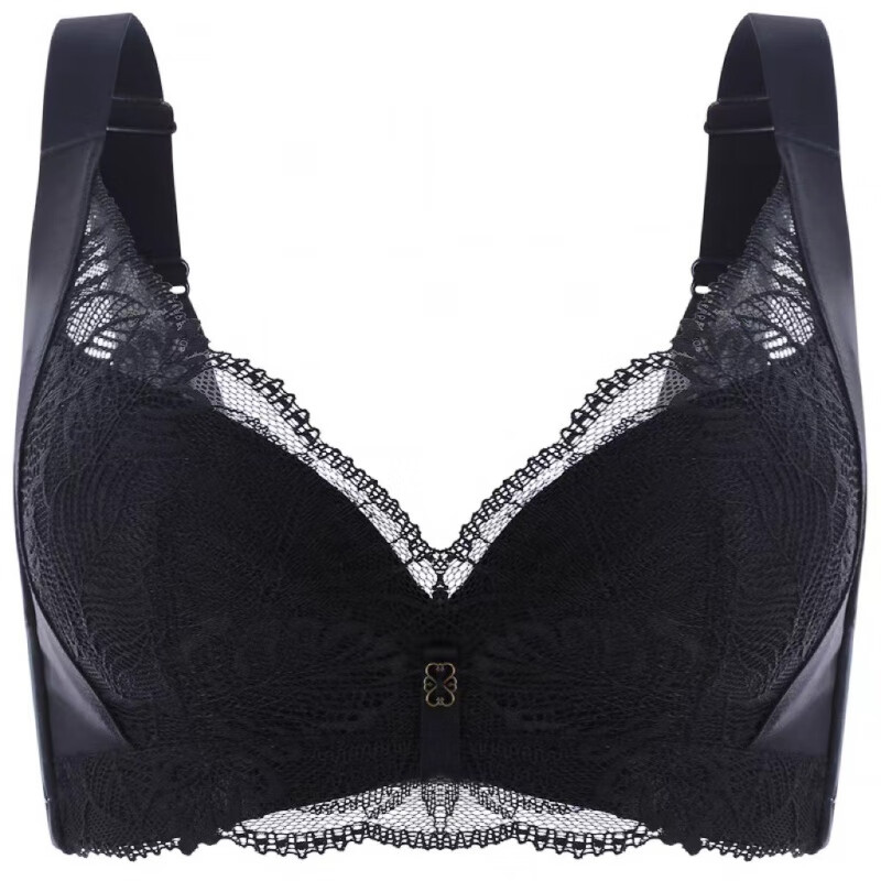 法安娜内衣薄款全罩杯调整型内衣大码大胸显小聚拢胸罩收副乳防下