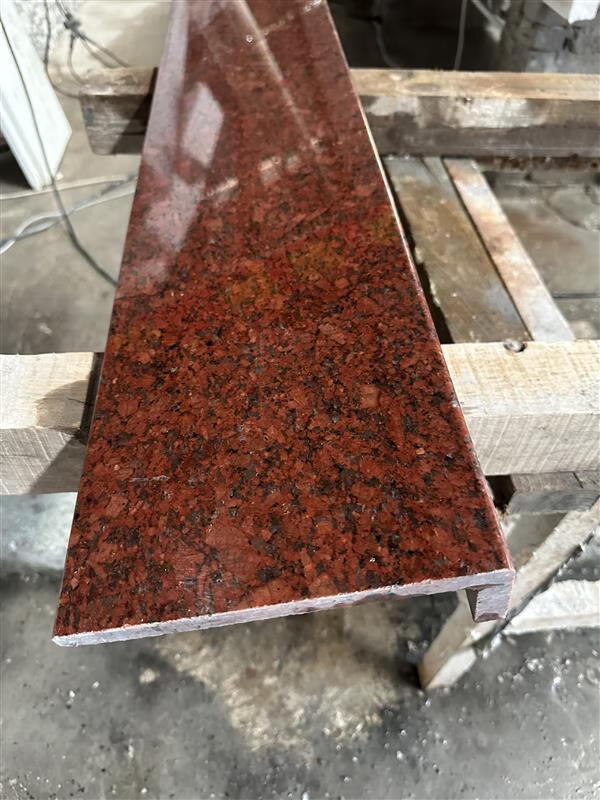 红色大理石过门石 天然花岗岩大理石印度红门槛石楼梯地面 台面