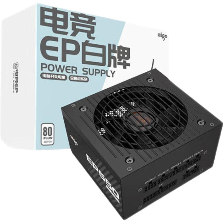 ߣaigoEP550W ȫģ ɫ Դ80PLUS/·12V/̨ϵ/߱/4060