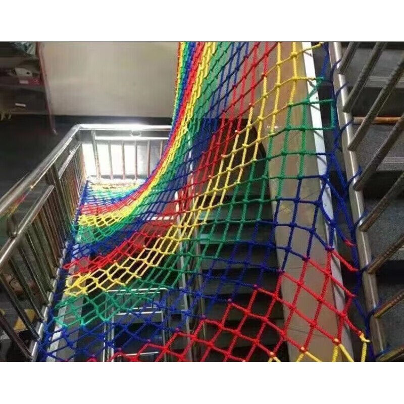 oein防坠网楼梯防护网状围栏护栏儿童天井家用室内安全别墅防摔复式