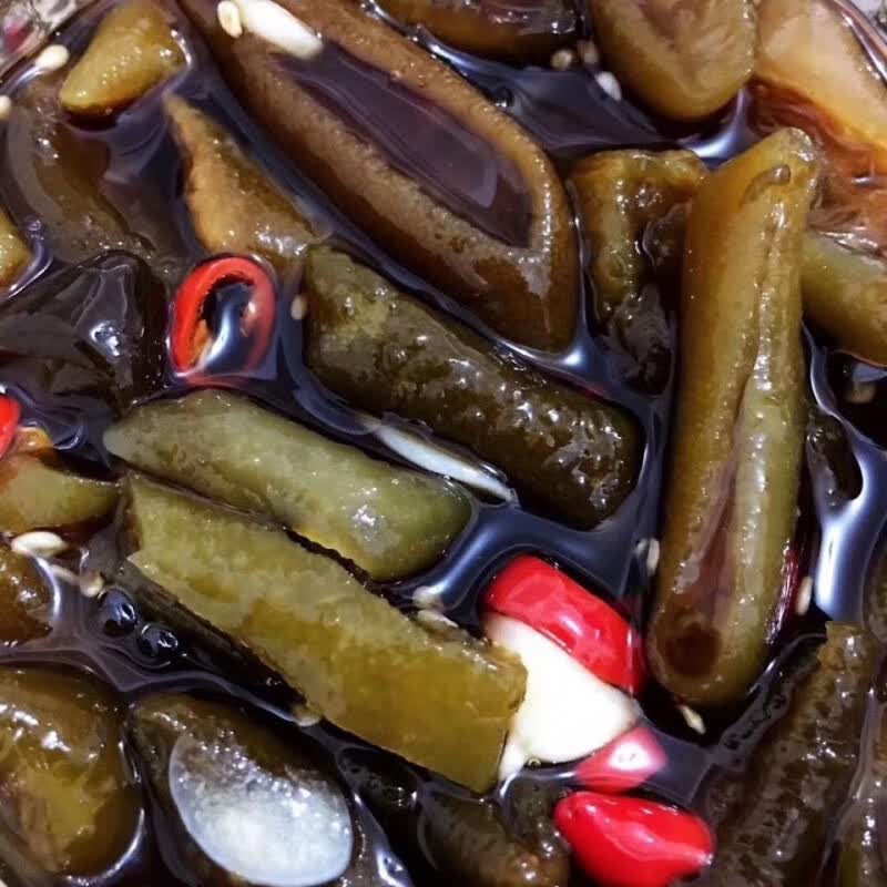 顺丰陈醋海松茸深海冰笋海藻冰藻参海菜海带丝特色凉拌菜即食 海松茸5罐