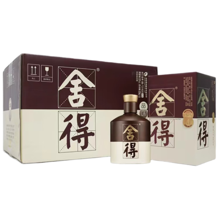 舍得 品味舍得 52度 500ml*6瓶+清香壹号白酒 53度 500ml