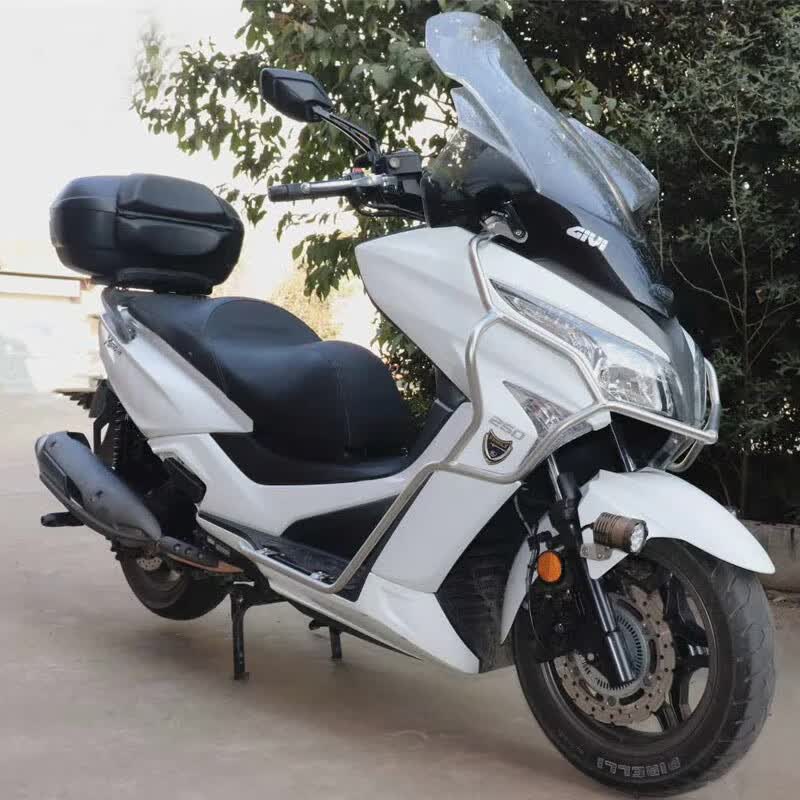 费卡其适配24新款光阳赛艇ct250护杠保险杠250 300s400 s250300防摔杠