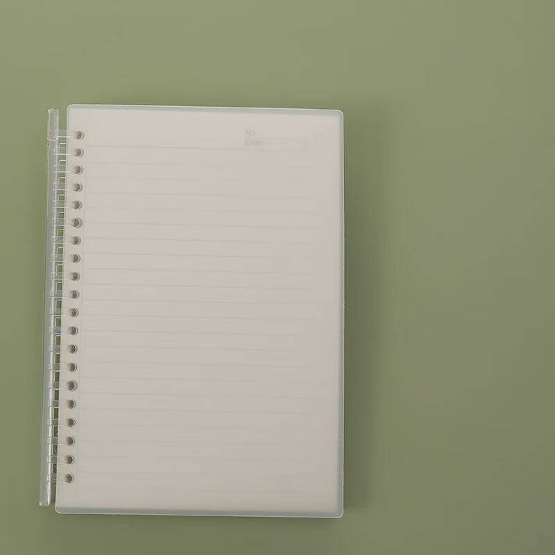 本笔记本可拆卸替芯活页本a5b5内页可换页学生记 a5透明拉杆-横线1本