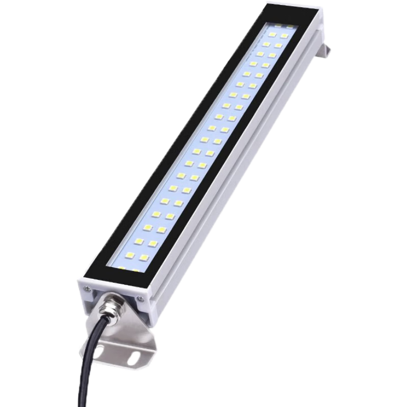 笠霾屯LED機(jī)床工作燈防油防水防爆燈220v數(shù)控車(chē)床節(jié)能金屬24v長(zhǎng)方形照明 方殼燈【24-36V】  長(zhǎng)350mm