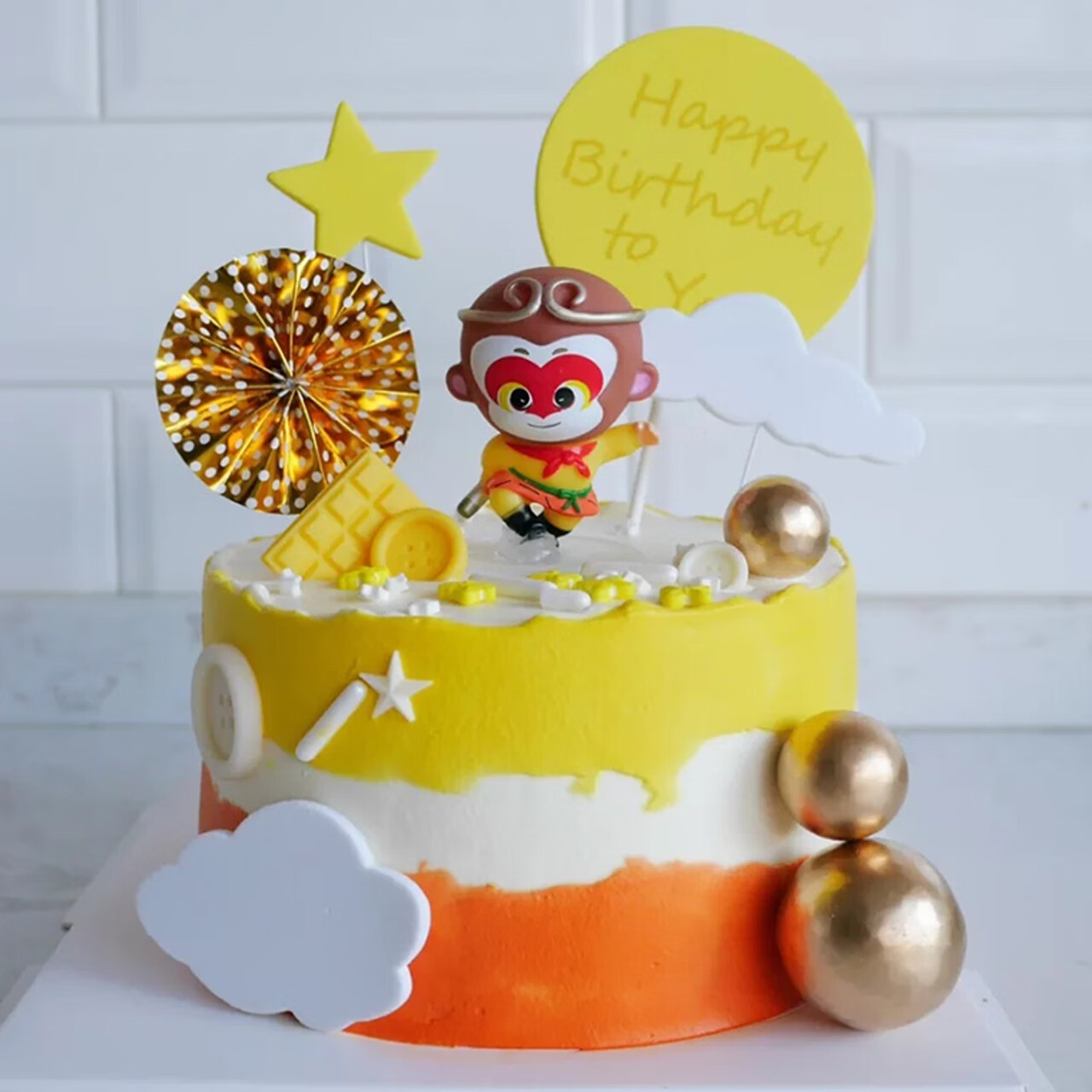 星港湾西游记生日蛋糕同城唐僧孙悟空猪八戒沙和尚白龙马师徒全国配送