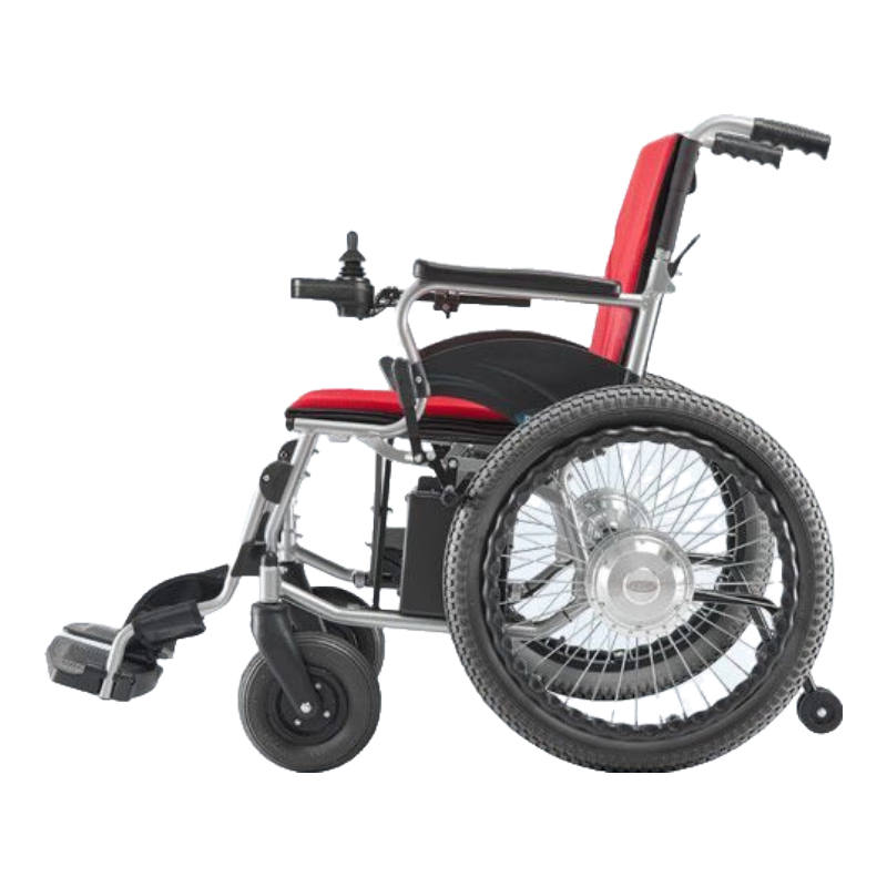 互邦20英寸超大輪電動(dòng)輪椅可折疊老年人專用代步車?yán)先俗喴蝺捎?D3C兩用型/20英寸大輪跑23公里