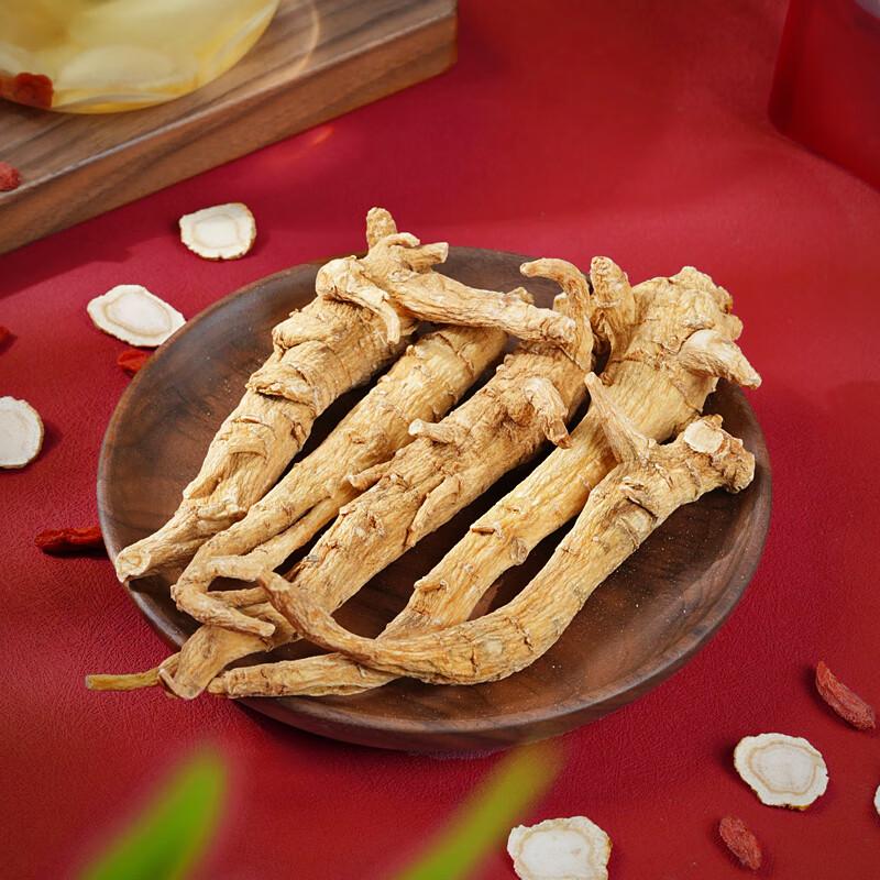 格朗科西洋参 加拿大进口4年份一级整枝 花旗参袋装可切片 227克