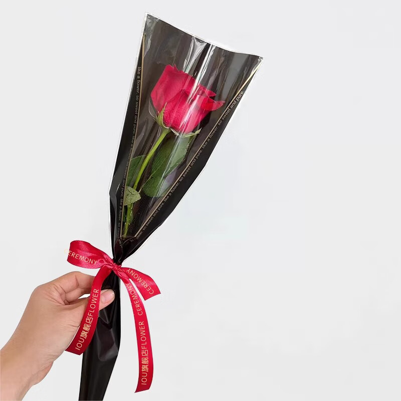 山头林村妇女节团购单支玫瑰花小花束向日葵1朵支鲜花速递同城配店 单