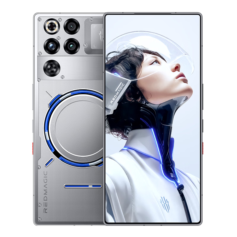 努比亚（nubia）红魔11 Pro+ 16GB+512GB氘锋透明银翼 第五代骁龙8至尊版 液冷散热 游戏手机【Careplus套装】