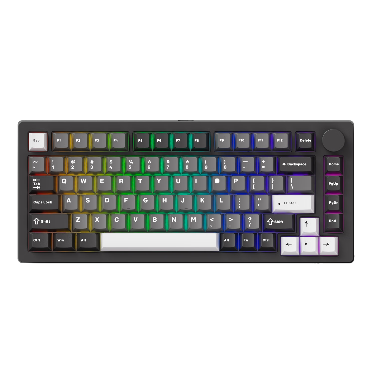 AKKO&魔極客M1 V5 cnc鋁坨坨客制化鍵盤三模機(jī)械鍵盤有線2.4g藍(lán)牙gasket電競游戲辦公鍵盤碰珠快拆結(jié)構(gòu)