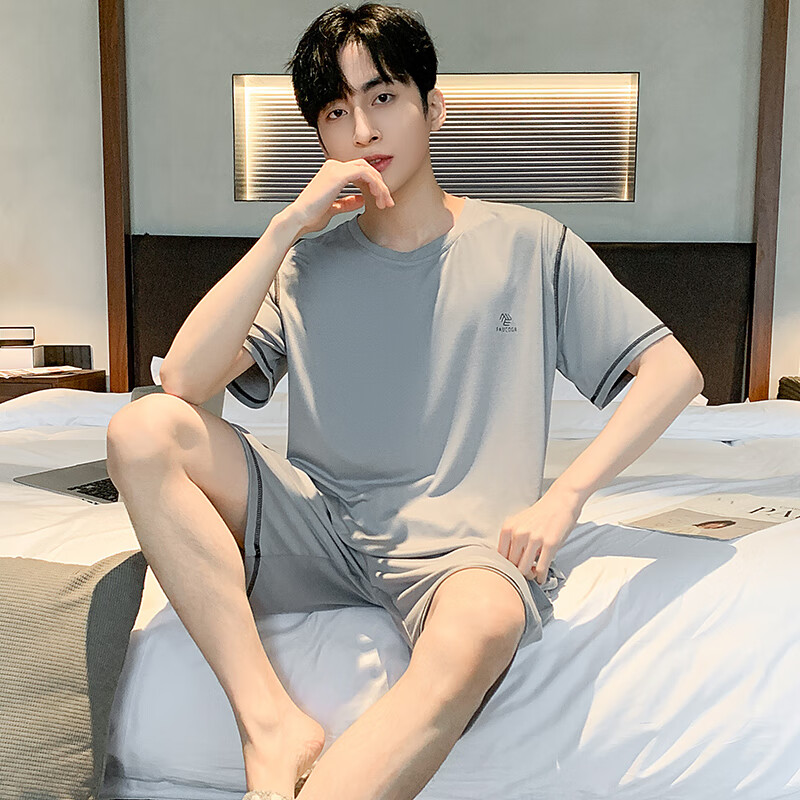 ���ڲ����������֣�YUZHAOLIN��˯�����ļ������˿����̿���ʿ������ɴ���Ҿӷ����⴩��װ NSALM-LMSJ640������Ī������ 2XL ������160-180�