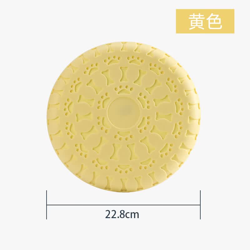 GERTHRON德国狗狗专用飞盘户外训狗耐咬软飞碟边牧金毛小中小型犬宠物训练 蓝色*2【柔软耐咬飞盘】 小中大型犬适用