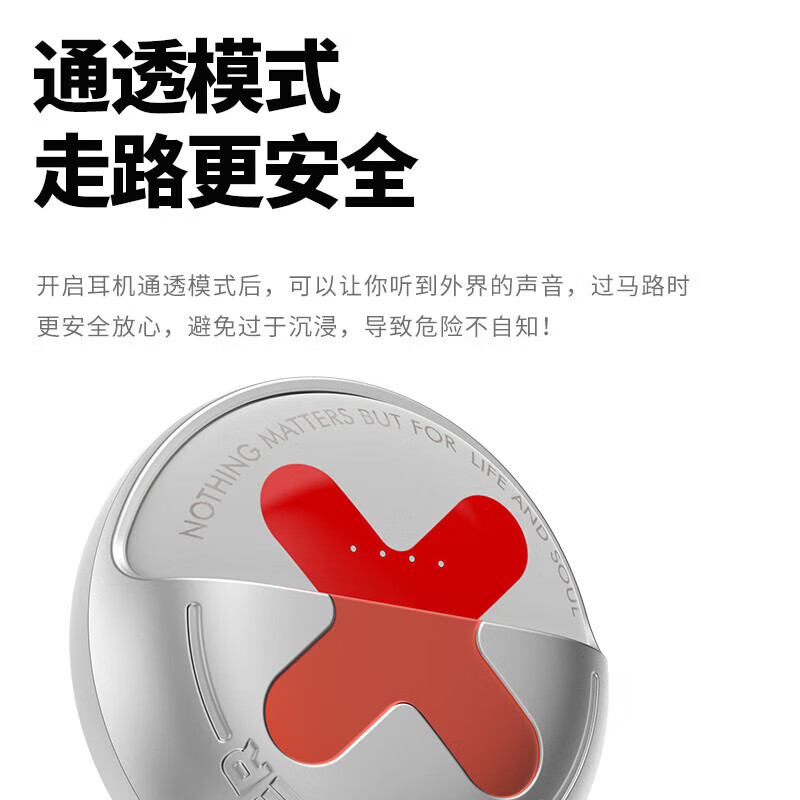 象鼻子联名大怪兽入耳式无线蓝牙耳机超长续航双麦克风降噪安卓苹果通用D38 白色