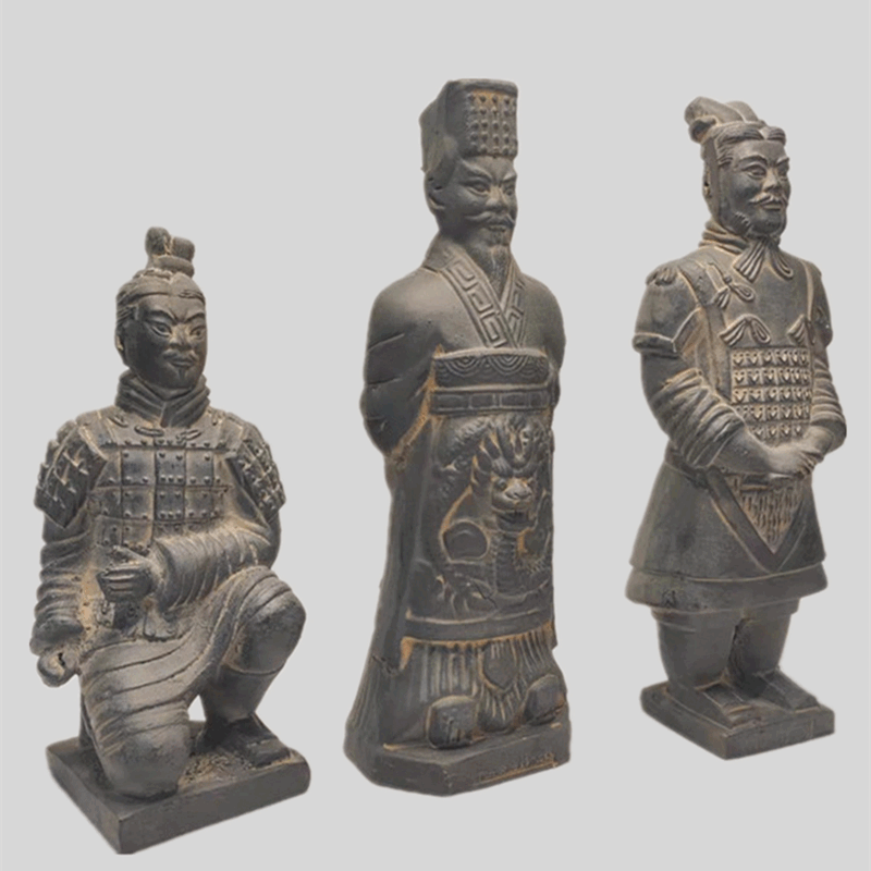 西安旅游纪念品陕西特色陶土工艺品礼物出国送老外朋友 22厘米将军