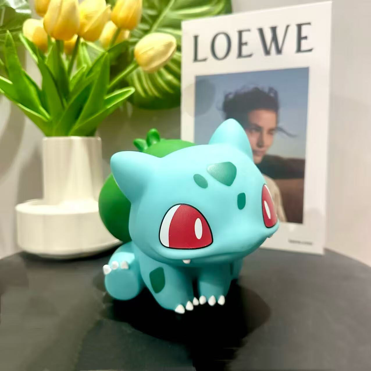 潮玩摆件正品宝可梦卡拉卡拉大号1:1手办玩具男女生日礼物玩偶 妙蛙种子15CM【顶配版】