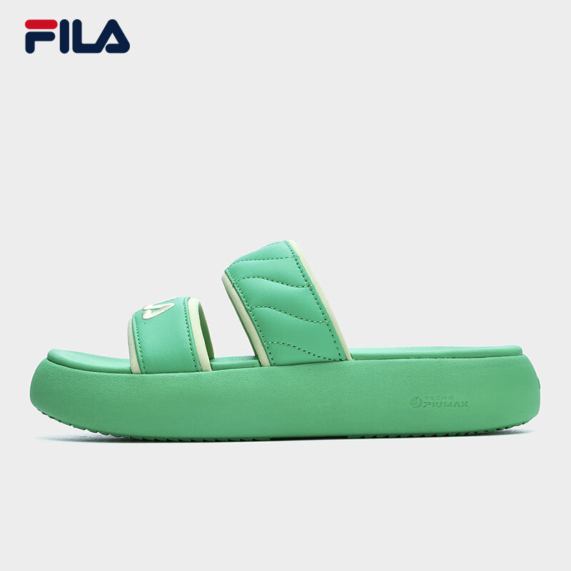 斐乐(fila)donut女鞋拖鞋2023夏季新款凉拖厚底增高休闲甜甜圈Ⅱ 亮