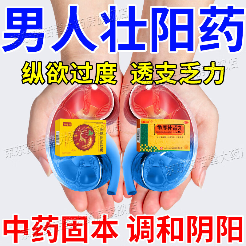 参鹿扶正胶囊 1 1龟鹿补肾丸【男人补肾壮阳药】
