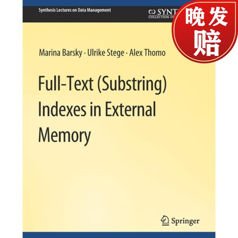 【4周达】full-text (substring) indexes in external memory