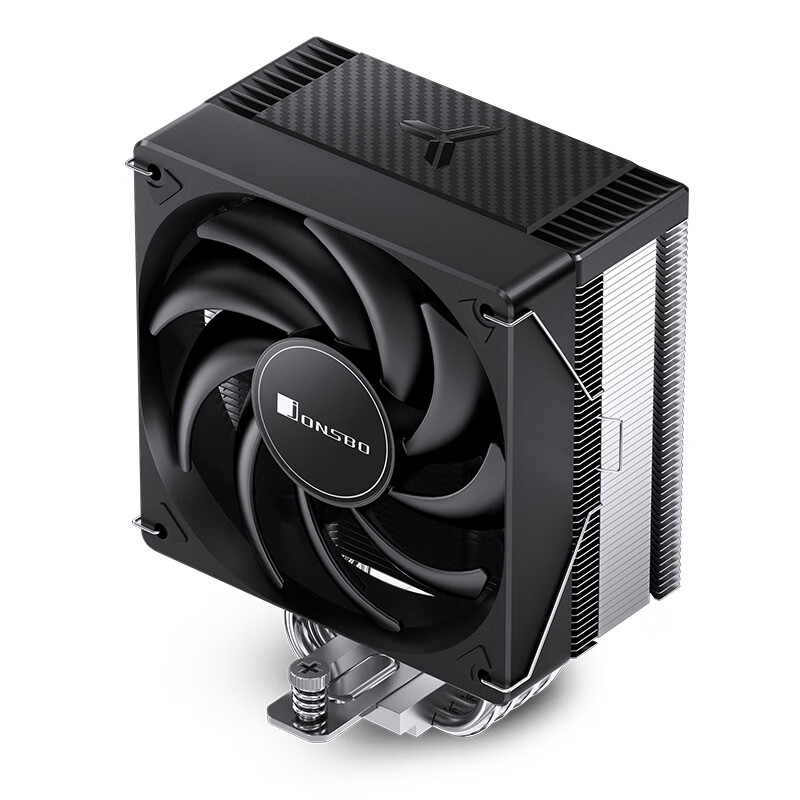 乔思伯（JONSBO）CR1000 V2 PRO电脑CPU散热器 ARGB神光同步 PWM白色台式机散热六铜管 塔式风冷 CR-1000 EVO 标准版 黑色