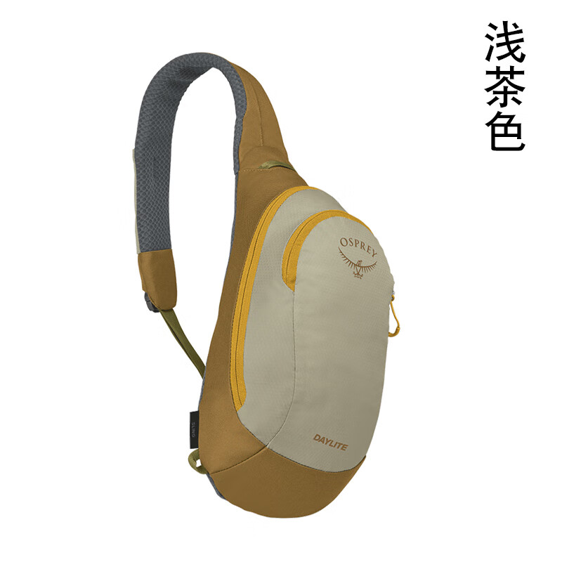 OSPREY旅游休闲斜挎包 Daylite Sling日闪6升单肩包男女户外骑行 S24浅茶色 6升