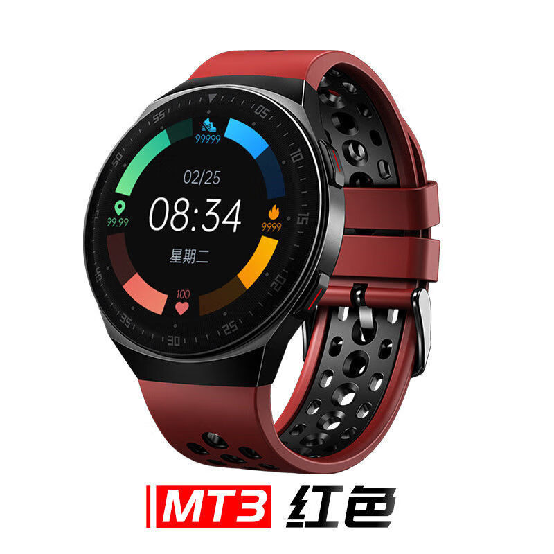 ranrzl华为机适用智能录音手表环 蓝牙通话手表男 可接听电话手表