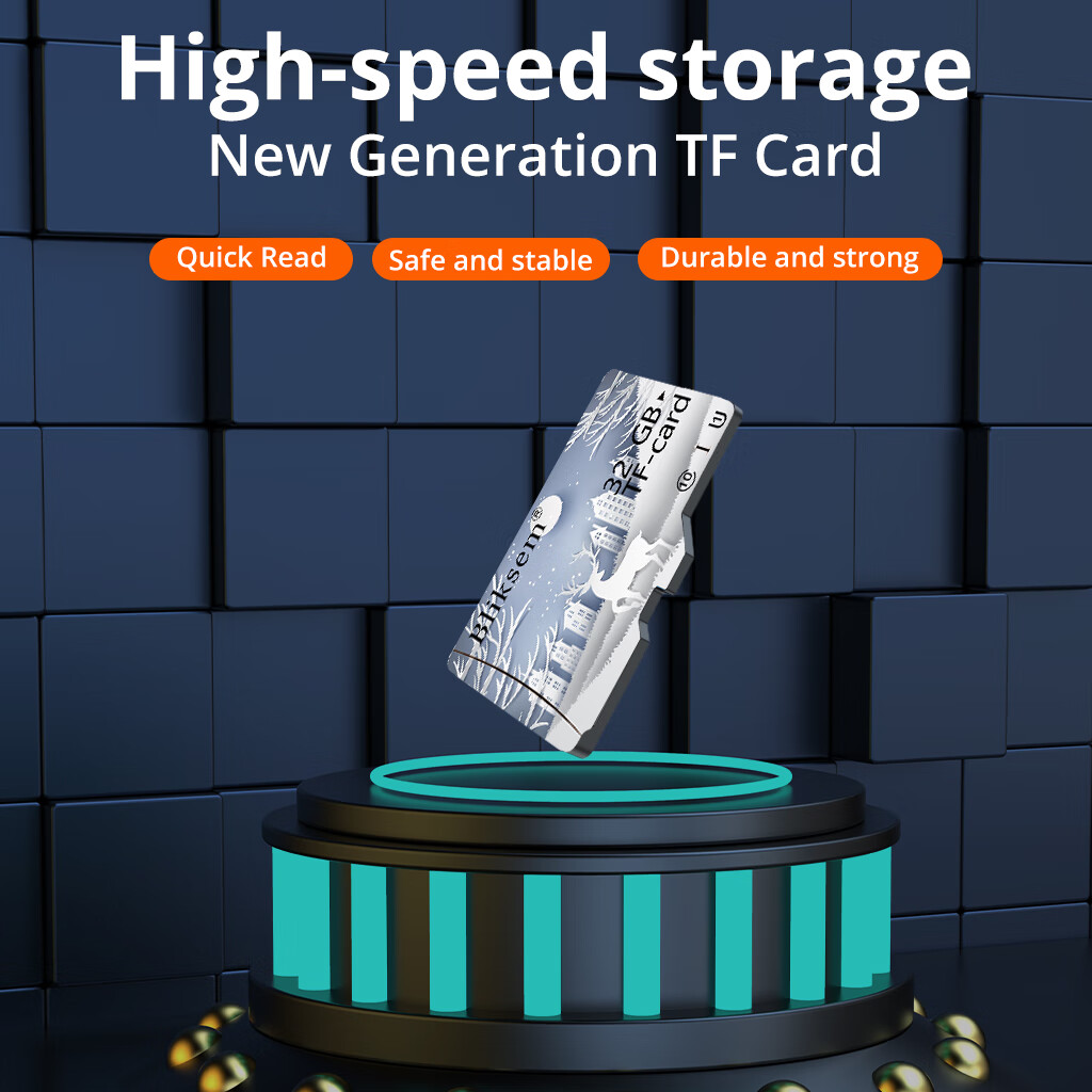 BIIKSEMBliksem TF卡(Micro SD) 监控 手机 摄像头专用 高速存储内存卡 128GB