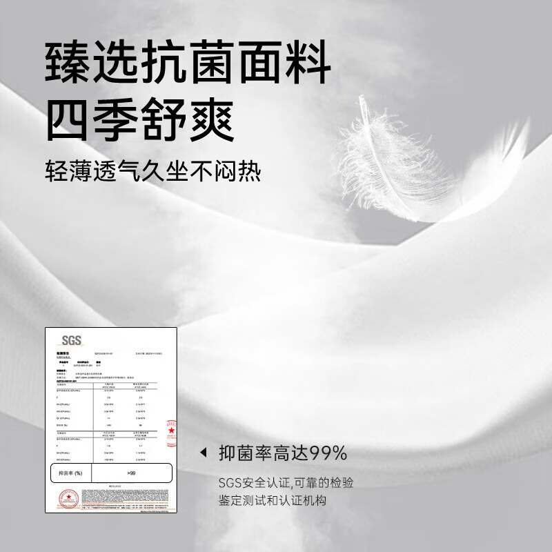 BKT护腰坐垫孕妇喂奶久坐神器人体工学腰靠垫哺乳座椅宝妈直播专属 加大款-幻影灰【150斤以内】