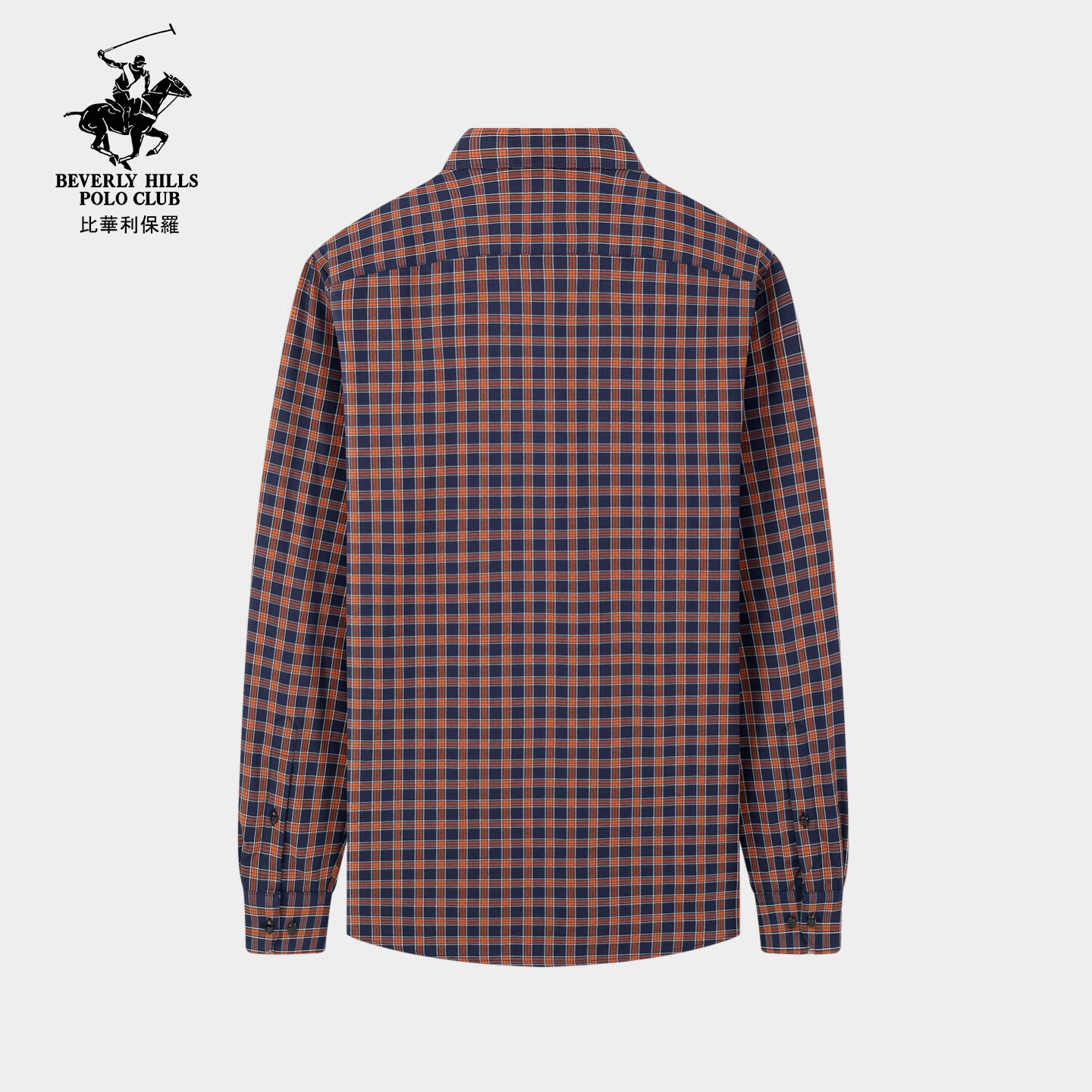 比华利保罗【含桑蚕丝】2025秋冬新款男士加厚保暖休闲衬衣衬衫外套 咖啡 L