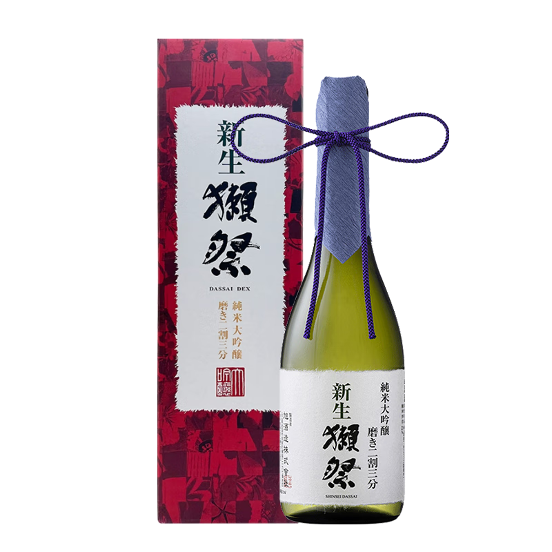 獺祭Dassai 23二割三分新生清酒 720ml 純米大吟釀 日本進口 送禮禮盒