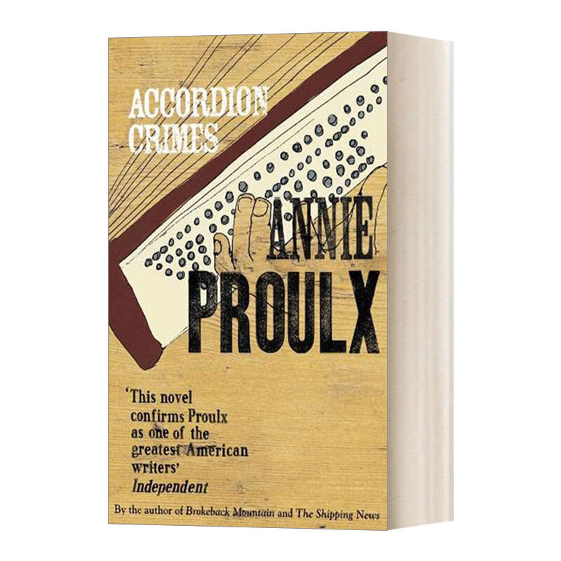 进口原版小说 accordion crimes 手风琴罪案 安妮·普鲁 英文版 英语