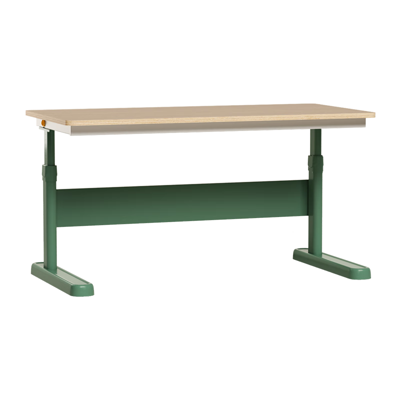 護(hù)童兒童學(xué)習(xí)桌椅套裝可升降學(xué)生寫(xiě)字書(shū)桌家用辦公桌子 啟夢(mèng)120Y-P0-黃橡木紋-SE單桌