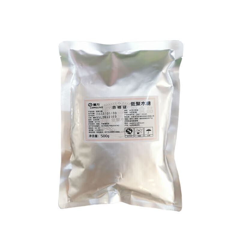 龙力龙力低聚木糖新包装食品级低聚木糖 500克1袋