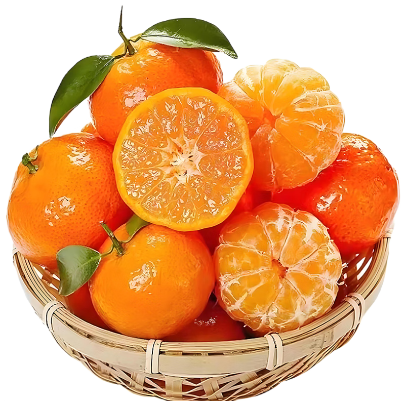 京地达 广西砂糖橘净重3斤 现摘蜜桔砂糖桔 生鲜水果 源头直发包邮