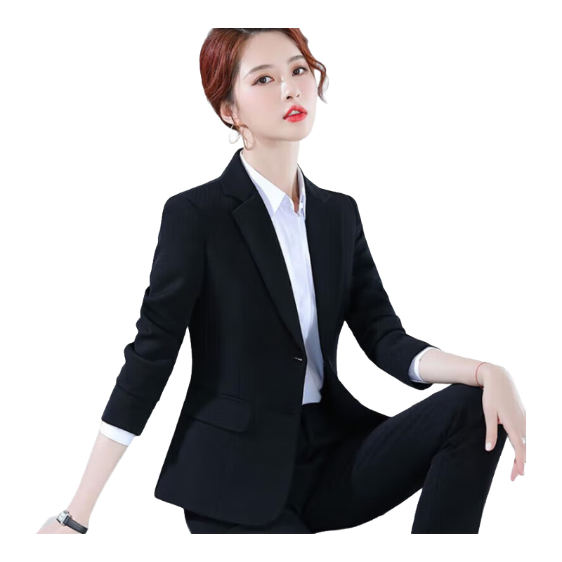 ��ҫС��װ����ŮְҵװŮװ��װ������װ���������������Թ�������Ů ��ɫ��װ+����+���� L ��(����100-110��) 238Ԫ