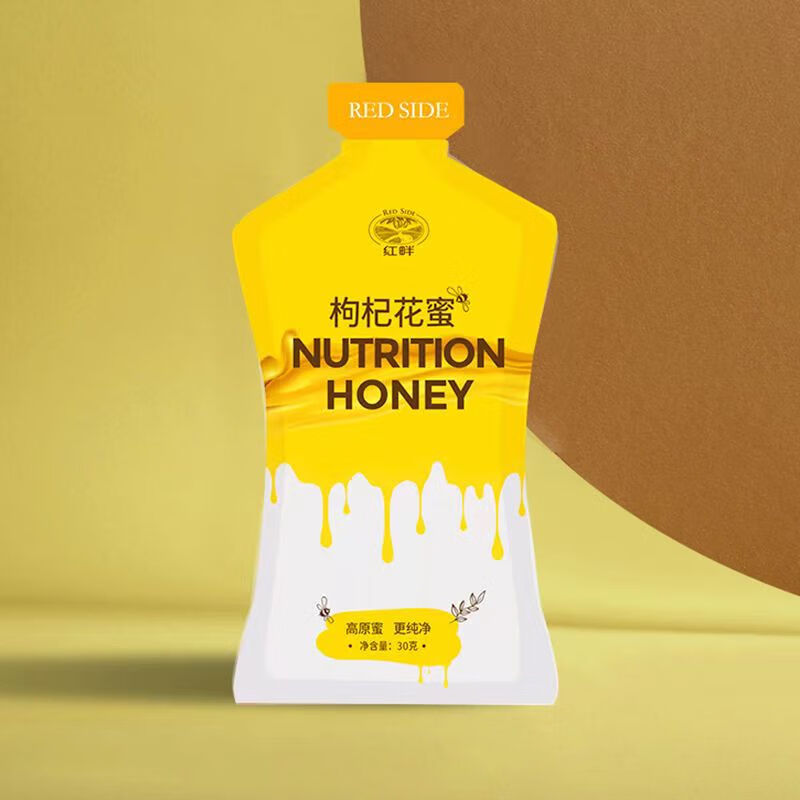 红畔枸杞花蜜300g/盒蜂蜜宁夏枸杞蜂蜜天然资源小包装即食 300g/盒