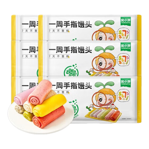 ���ڲ�������Сѿ һ����ָ��ͷ��ͯ���������������������ʳ��126g*6 49.5Ԫ(������)