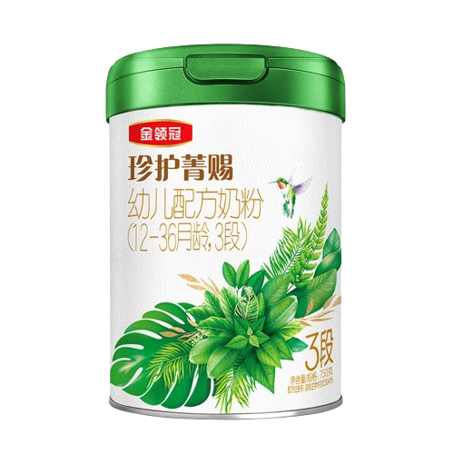 伊利金领冠珍护菁赐3段 幼儿有机配方奶粉（12-36个月适用） 三段  菁赐3段750g*1罐（新客咨询买1享3