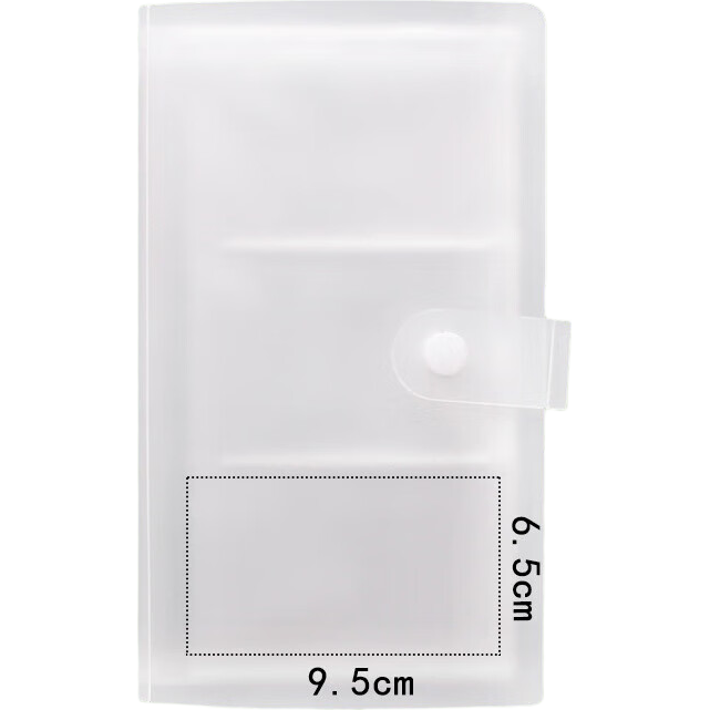 3寸拍相冊本火車電影票卡冊追星小卡收納冊 明信片照片影集冊 透明款-3寸3格帶扣-雙面卡袋-84卡位-1個(gè)裝