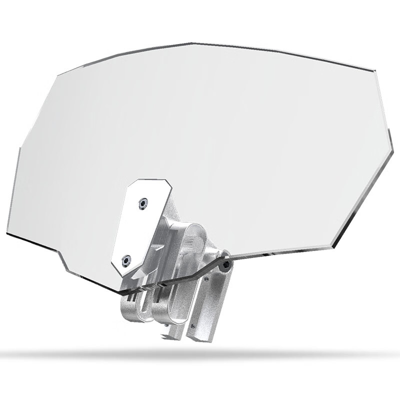 允和美摩托车通用改装小挡风玻璃加装加高调升降风挡防风筝线防割配件