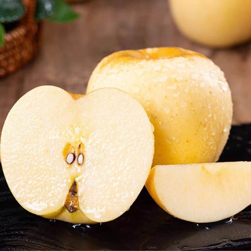 京蚨鲜【顺丰/JD】山东黄金维纳斯苹果团购送礼年货节礼盒 带箱9-10斤大果【80-85mm】净重8.5