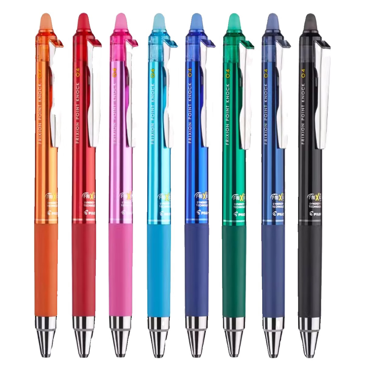 日本百乐新款摩擦按动可擦笔中小学生用进口st笔尖中性笔0.