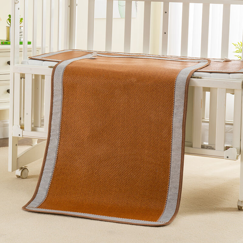 幼儿园凉席夏季儿童午睡冰丝草席宝宝婴儿床专用藤席透气吸汗席子