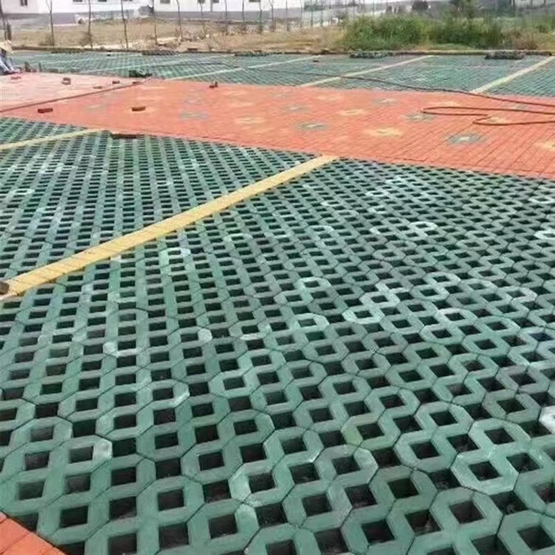 山头林村马路地砖 厂家植草砖井字砖广场砖人行道砖背心砖8字砖不含运