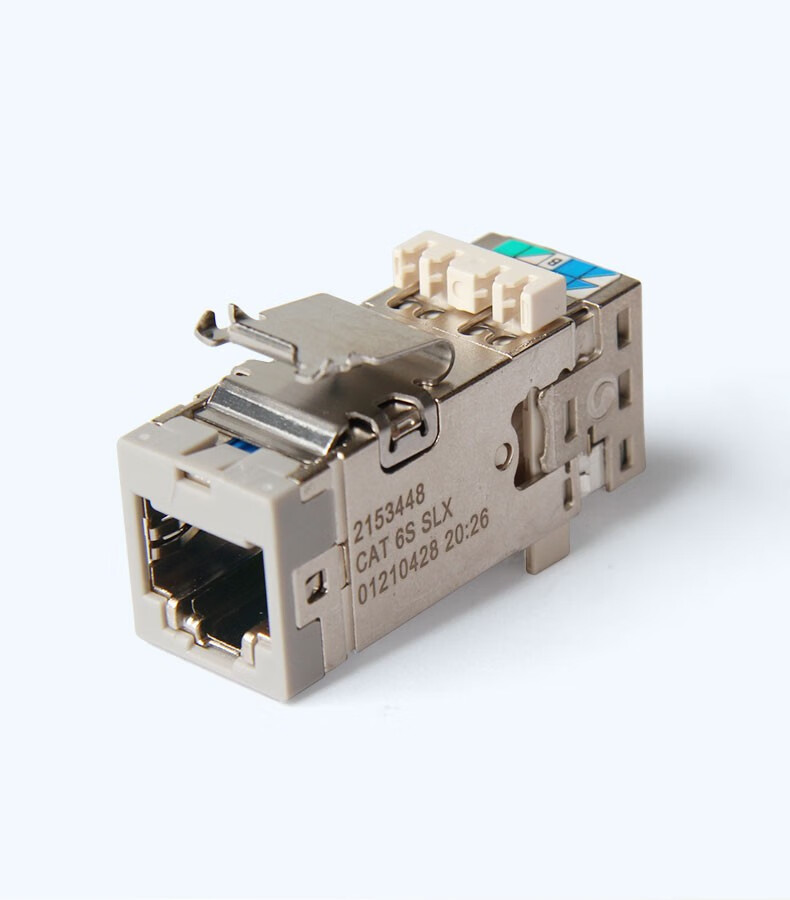 康普/安普六类屏蔽模块2153448-4代替1375188-1千兆网络模块