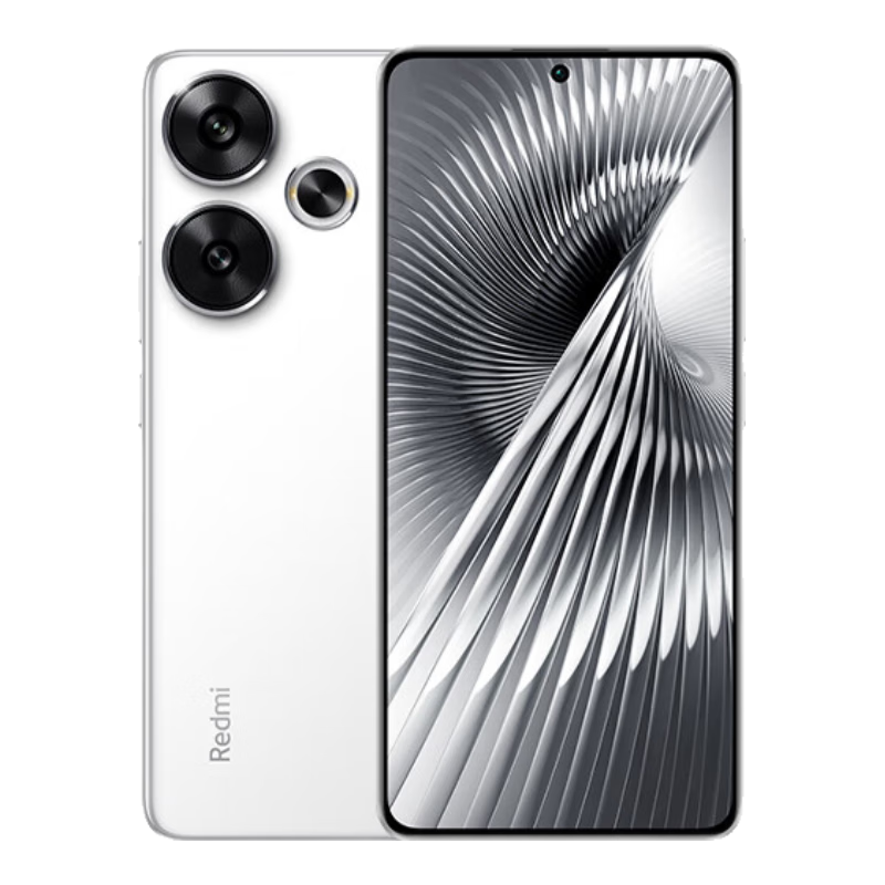 小米 Redmi Turbo 3 国家补贴 第三代骁龙8s 澎湃OS 16+1T 白色 AI功能 5G手机