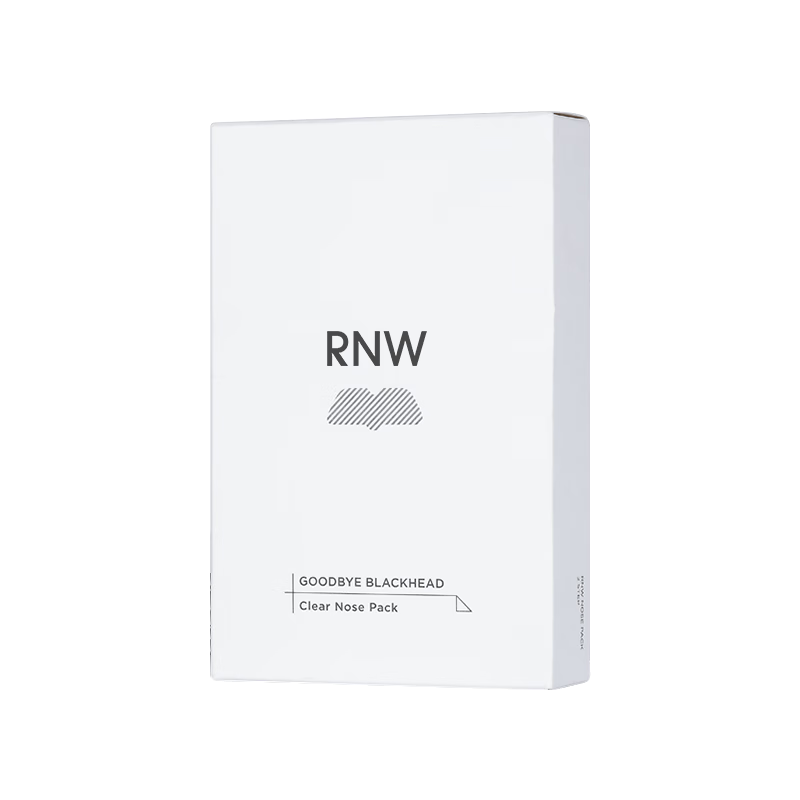 如薇（RNW）雙重凈潤(rùn)去黑頭鼻貼膜6組12片(含附件導(dǎo)出精華液清潔粉刺收縮毛孔