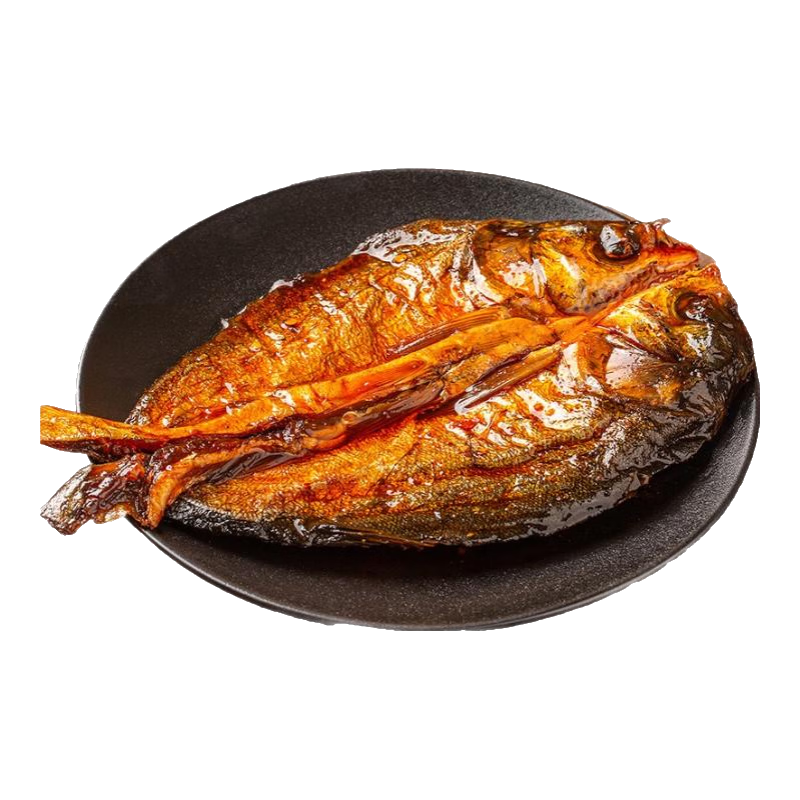 湘岳湘岳酱板鱼手撕腊鲢鱼香辣腊鱼干鱼肉干排湖南休闲美食湖南特产 香辣味 202g 手撕腊鲢鱼【2条】