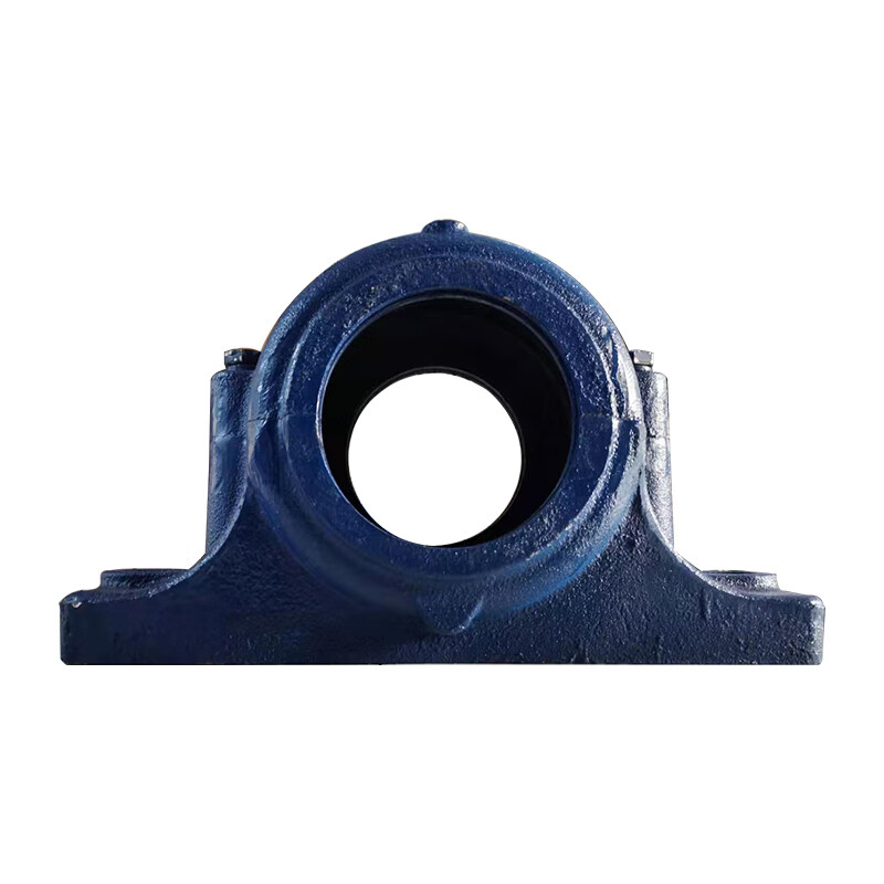 剖分式加重厚国标瓦盒轴承座sn 218 219 220 222 224 226轴壳铸钢