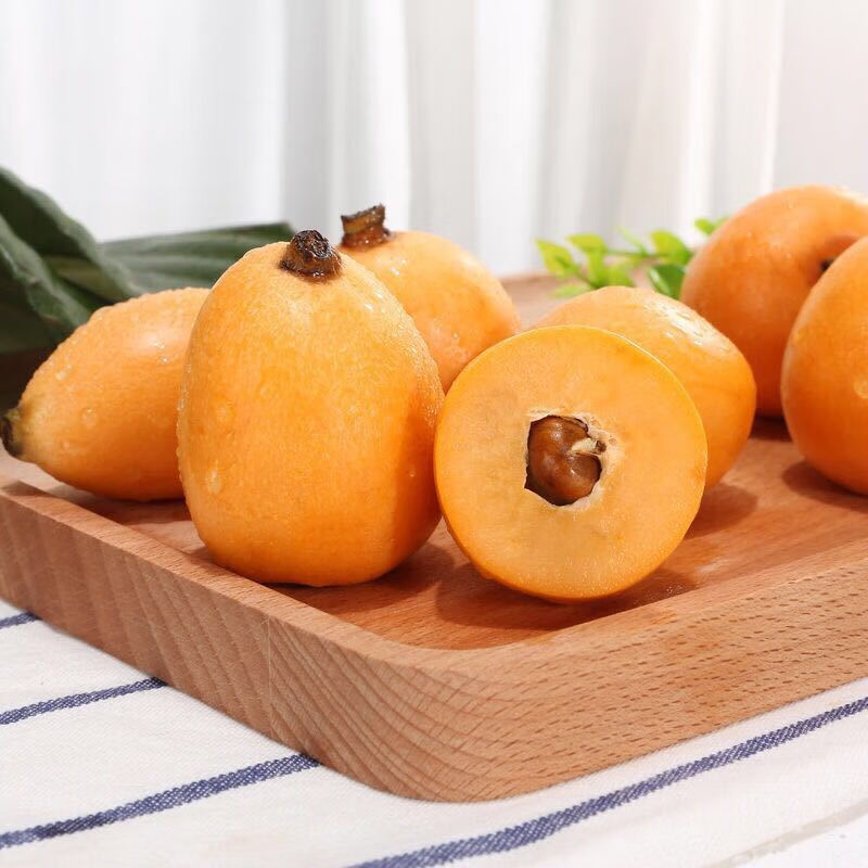 京蚨鲜四川攀枝花米易枇杷 甜枇杷琵琶新鲜水果礼盒 净重 5斤 特大果【40-50克】